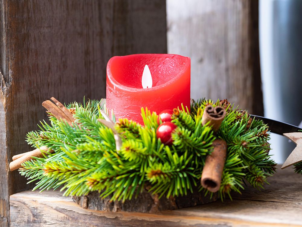 Adventskranz Basteln für Kinder | 12:00 Uhr
