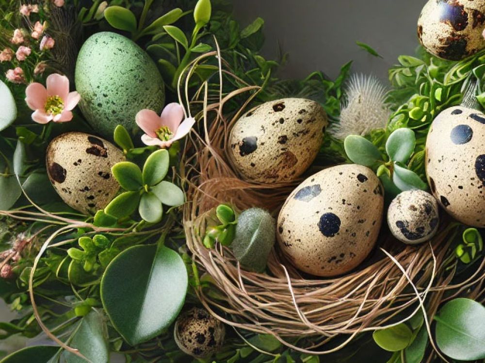 Hoppelkranz: Osterdeko kreativ gestalten