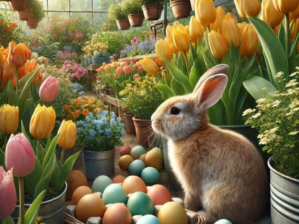 Osternestli suchen. 
Das Oster-Highlight: Osternest-Suche im Gartencenter für Kinder. Anmeldung erforderlich.