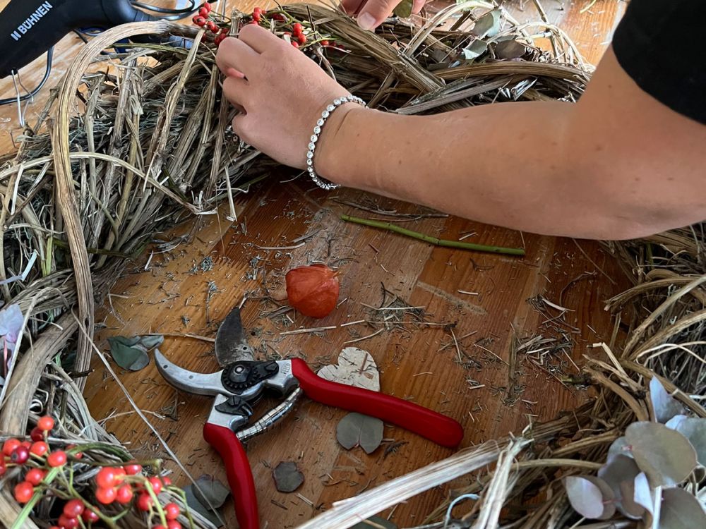 Herbstkranz-Workshop