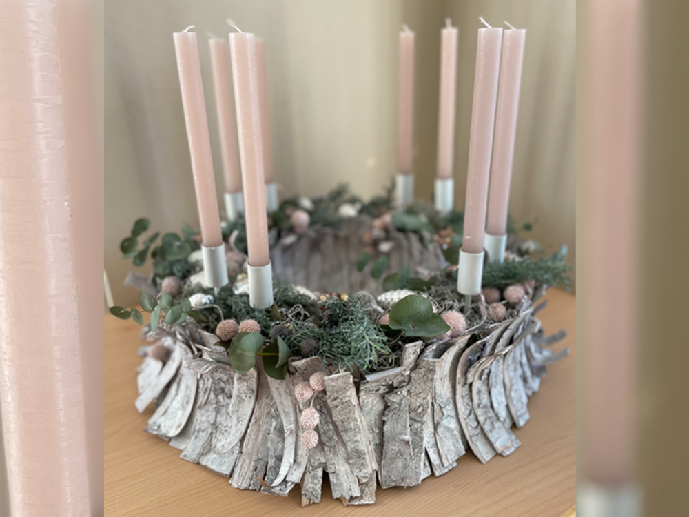 Adventskranz-Workshop Winterfrost