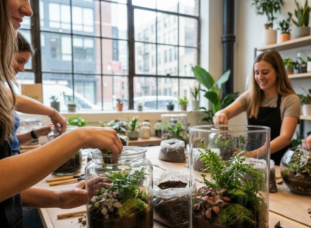 Mini-Dschungel im Glas