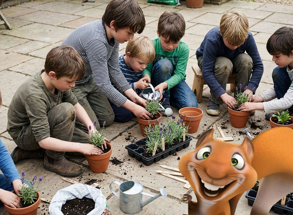 Eddie Kinderkurs: Lavendel Duftpflanzen