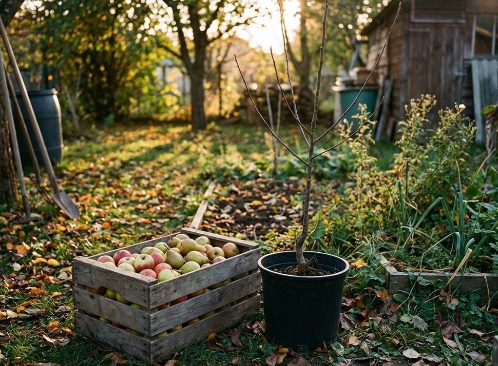 Obst: Ernte und Pflanzzeit