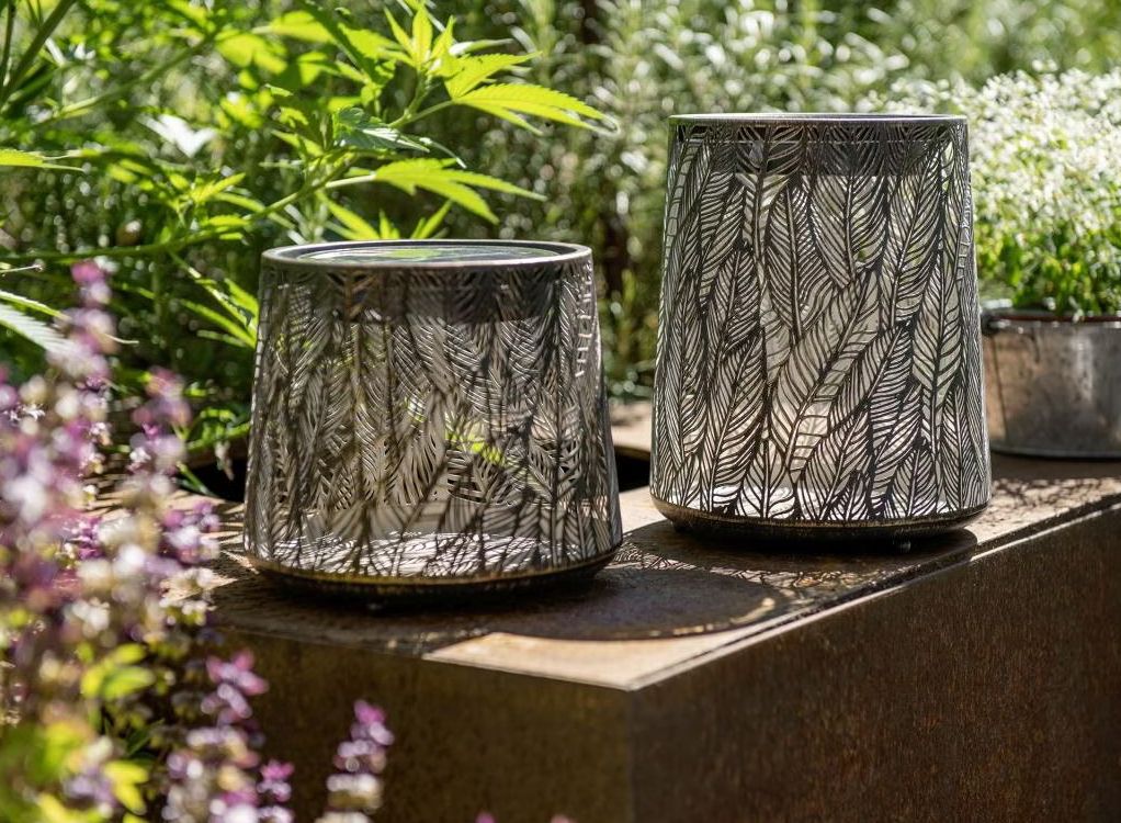 Licht im Garten mit Solarlaternen