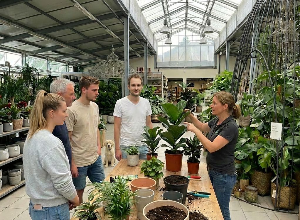 Indoor Grün / Zimmerpflanzen  Werden Sie Zimmerpflanzen-Experte