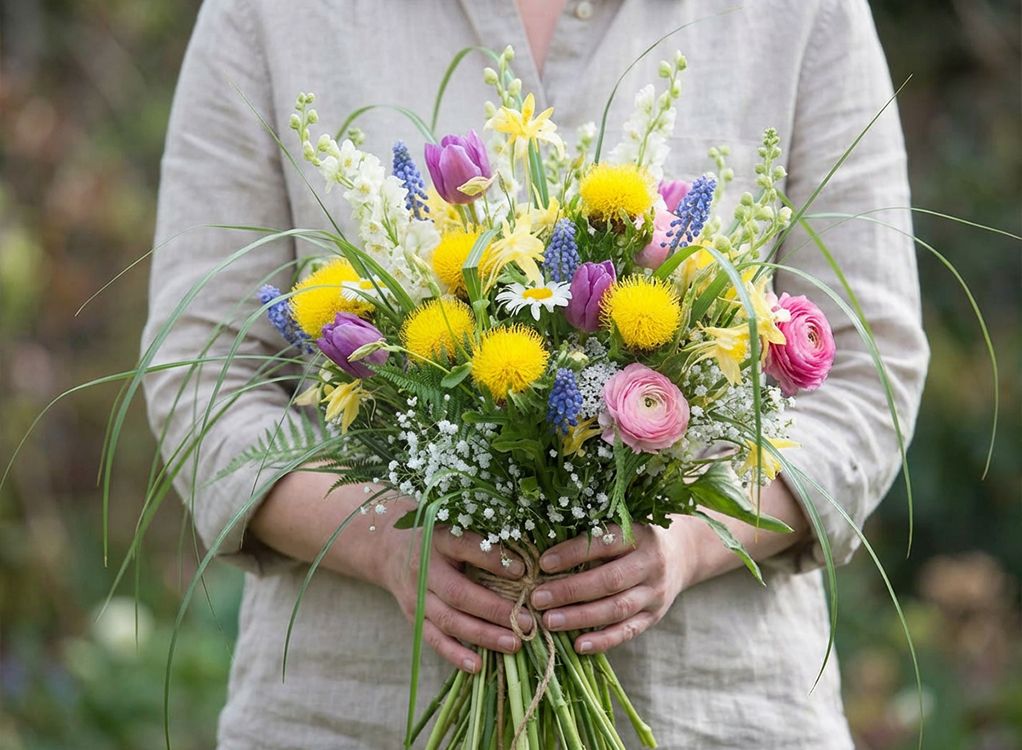 Bunter Frühlingsstrauss