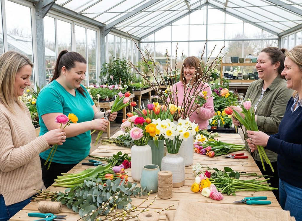 Bunter Frühlingsstrauss