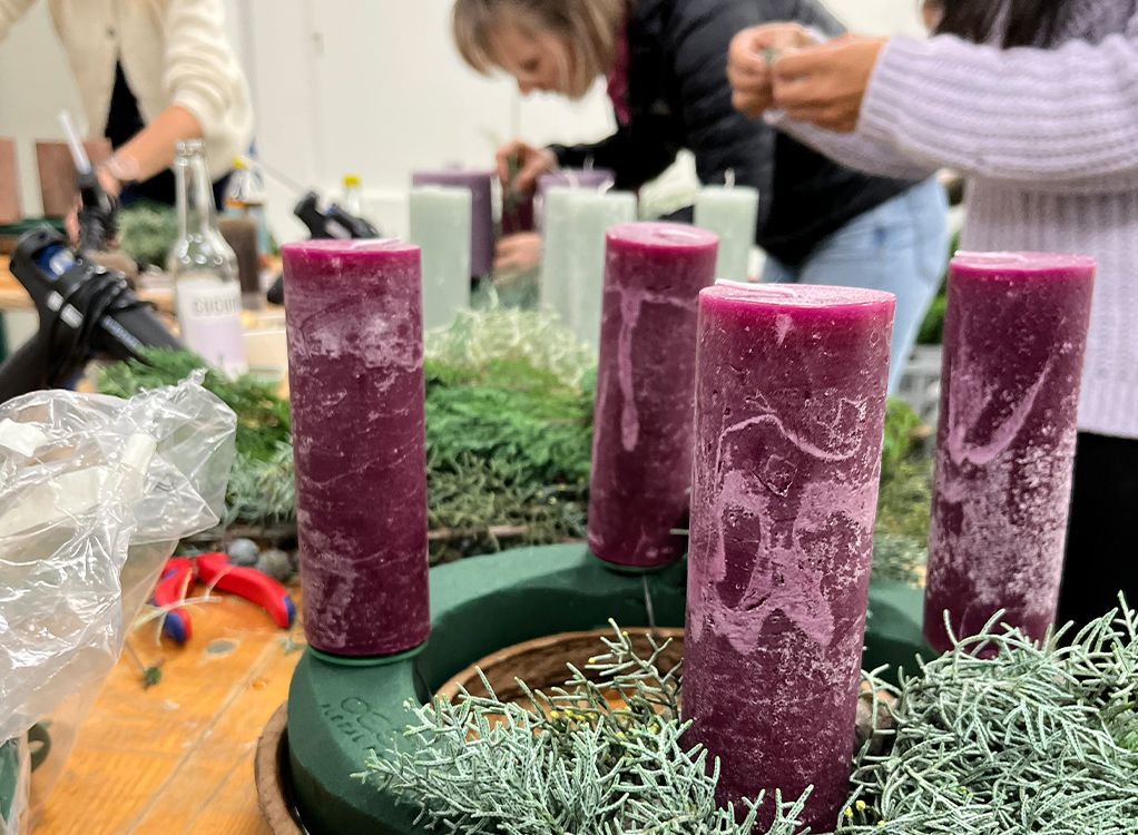 Adventskranz-Workshop | 09:30