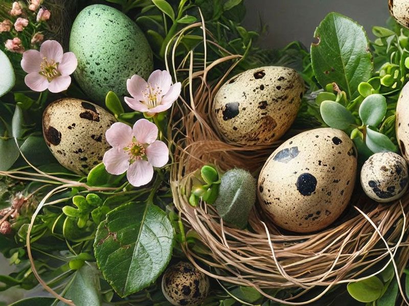 Hoppelkranz: Osterdeko kreativ gestalten