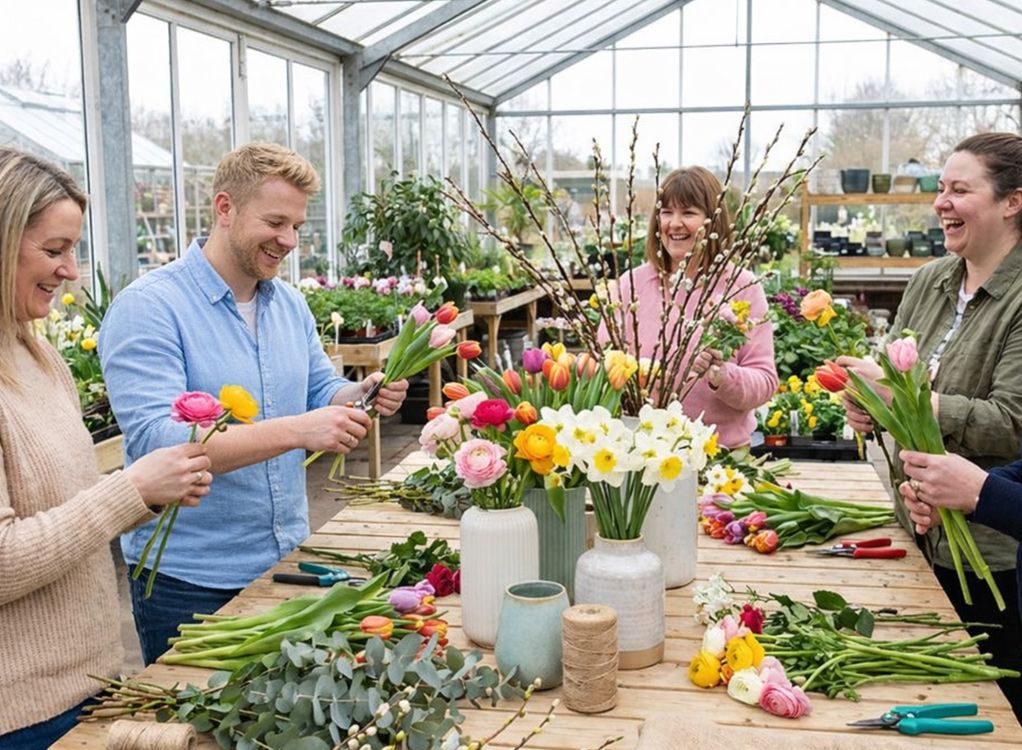 Bunter Frühlingsstrauss