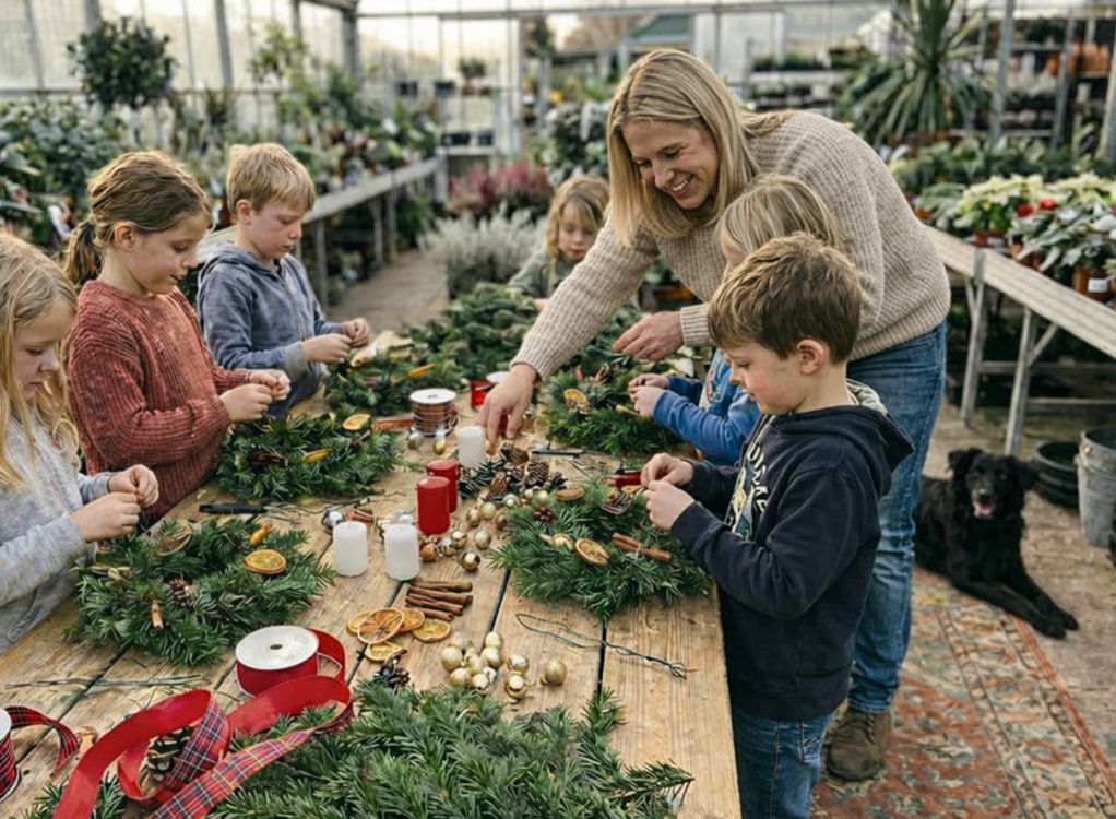 Adventskranz basteln für Kinder | 12:00 Uhr