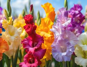 Sommerblühende Knollenpflanzen