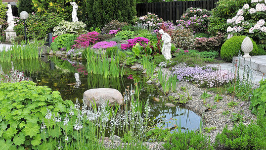 Zierteich im Mai Foto © Fotolia  