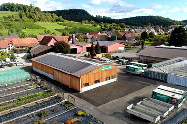 Neue Abholhalle Rafz
