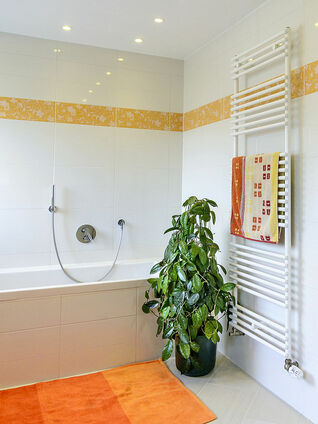 Manchmal hilft schon eine einzige Pflanze, um eine gemütliche Stimmung zu erzeugen. 