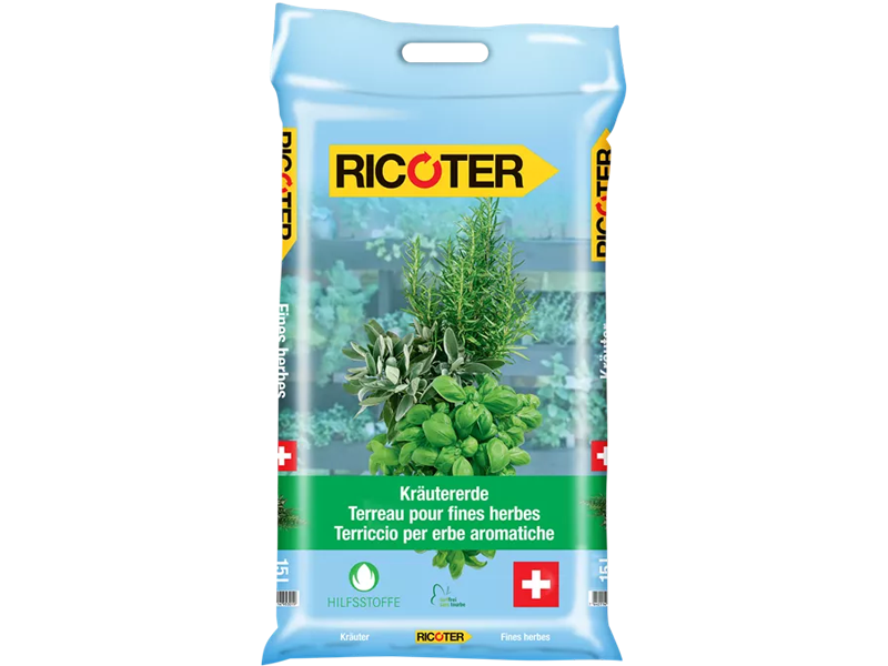 Ricoter Kräutererde Bio-Line