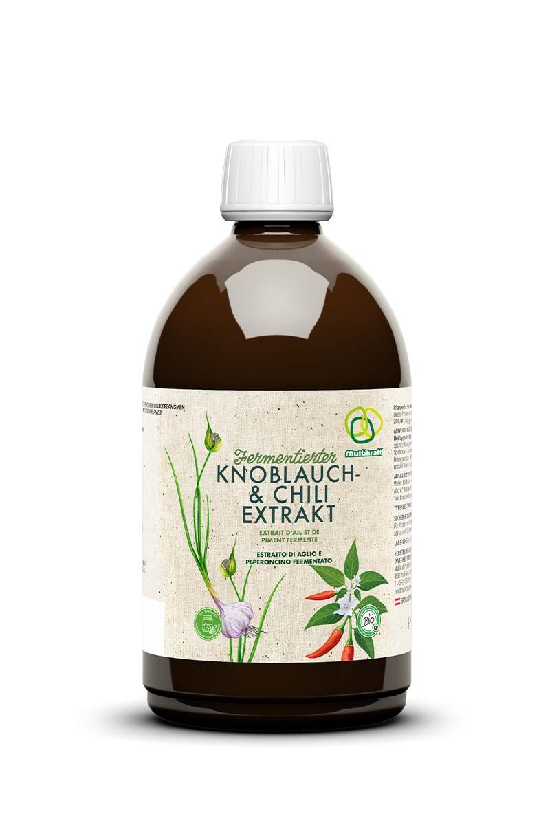 Fermentierter Knoblauch- und Chili Extrakt Fermentierter Knoblauch- und Chili Extrakt