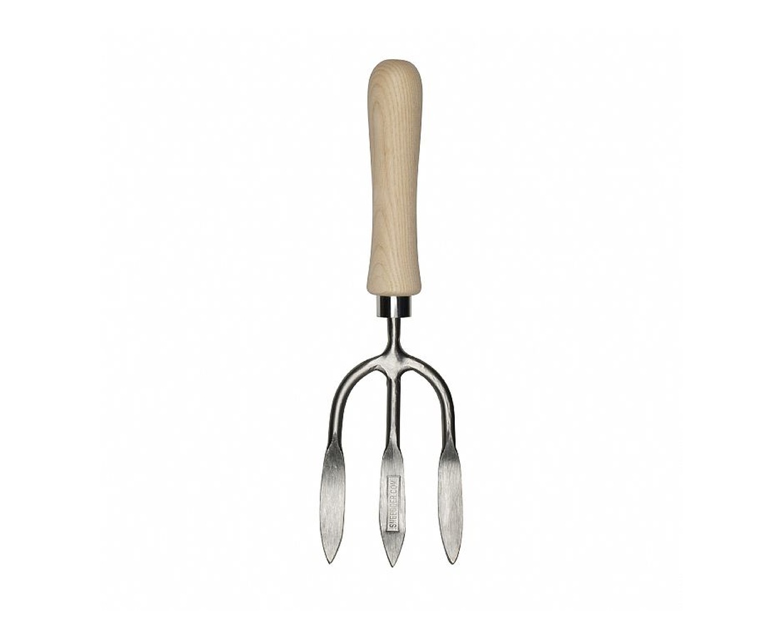 Handgabel 3 Zinken Edelstahl
