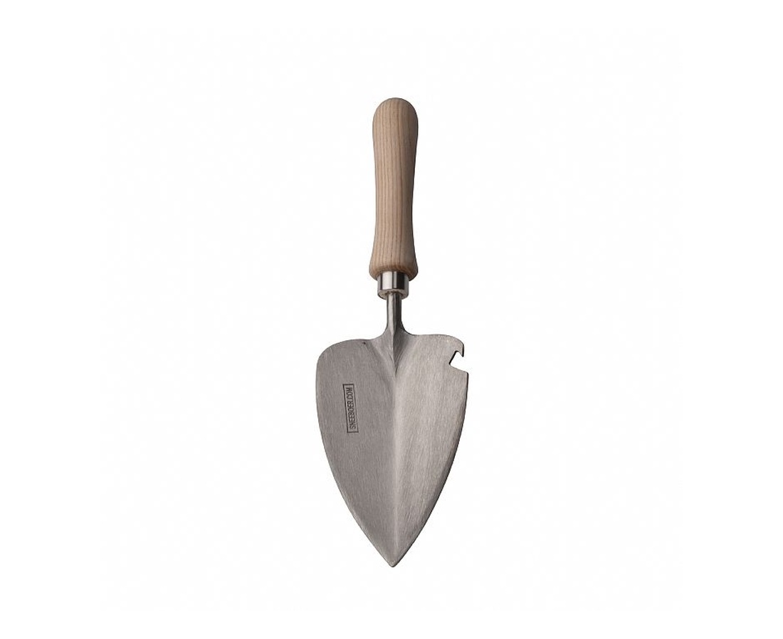 Pflanzkelle mit Flaschenöffner Edelstahl