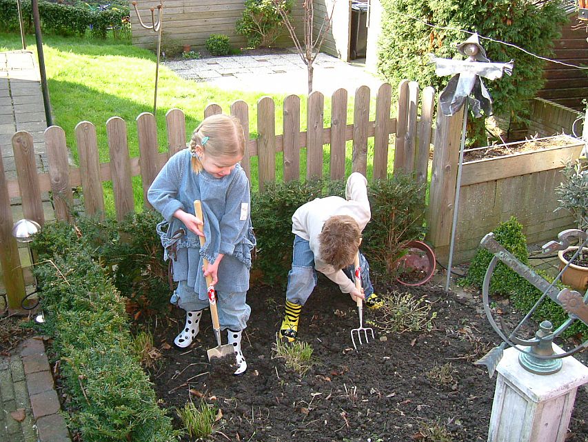 Kinderhacke Edelstahl