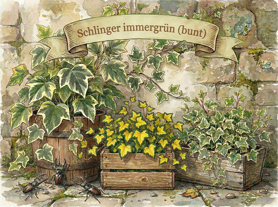 Schlinger immergrün (bunt)